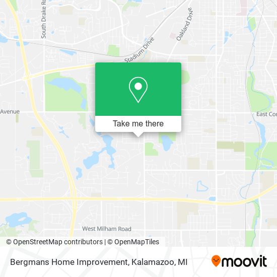 Bergmans Home Improvement map