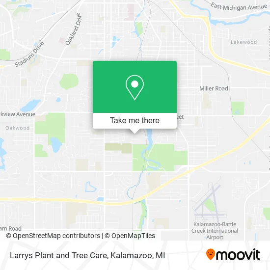 Larrys Plant and Tree Care map