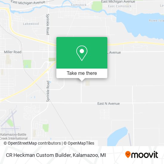 CR Heckman Custom Builder map