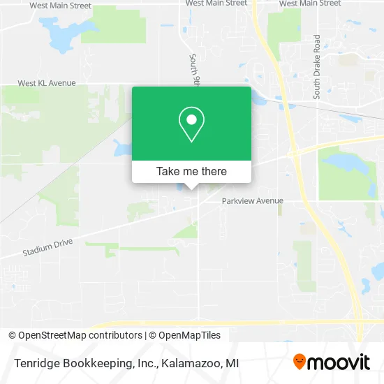 Mapa de Tenridge Bookkeeping, Inc.