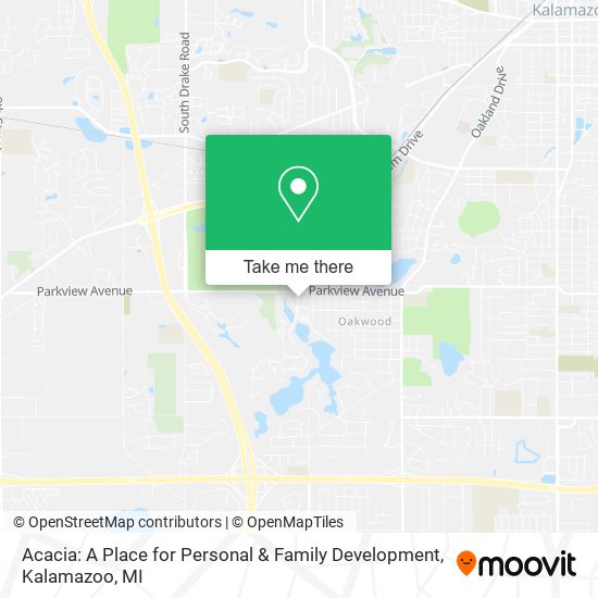 Mapa de Acacia: A Place for Personal & Family Development