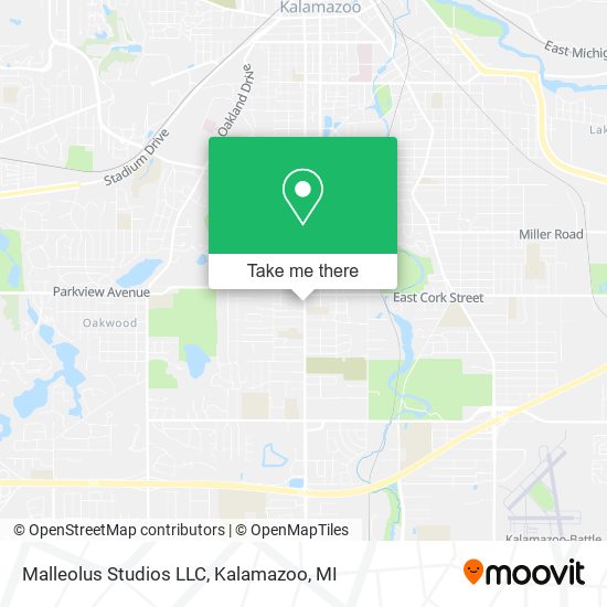 Mapa de Malleolus Studios LLC