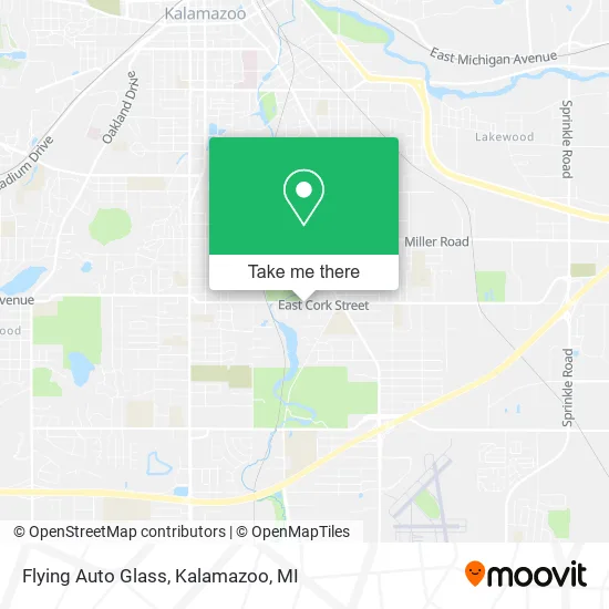 Mapa de Flying Auto Glass