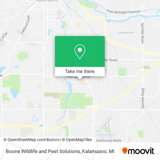 Mapa de Boone Wildlife and Pest Solutions
