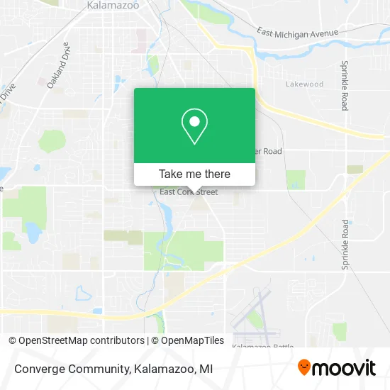Mapa de Converge Community