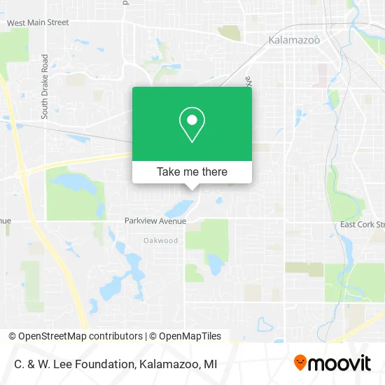 Mapa de C. & W. Lee Foundation