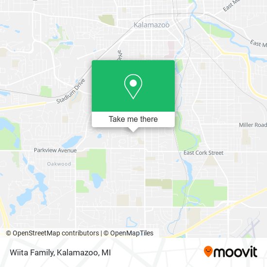 Wiita Family map