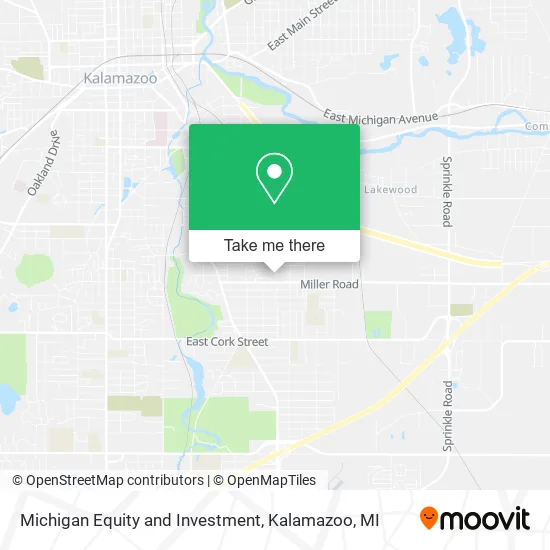 Michigan Equity and Investment map