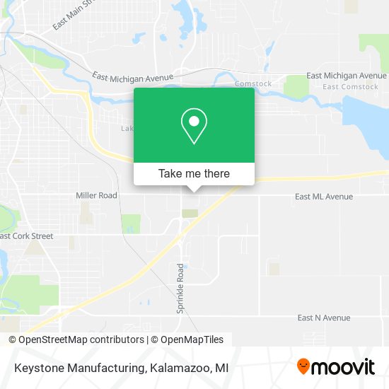 Mapa de Keystone Manufacturing