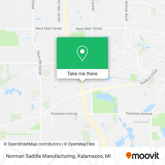 Norman Saddle Manufacturing map