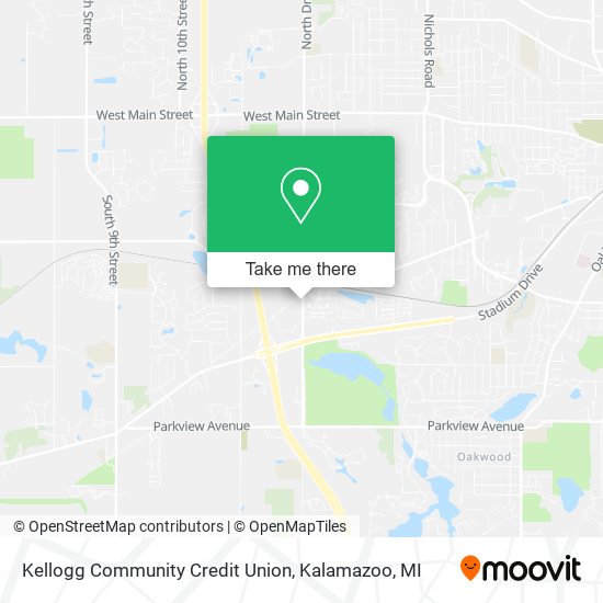 Kellogg Community Credit Union map