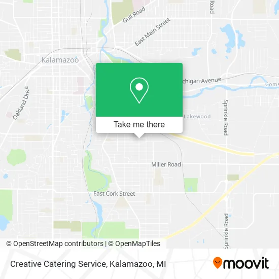 Mapa de Creative Catering Service