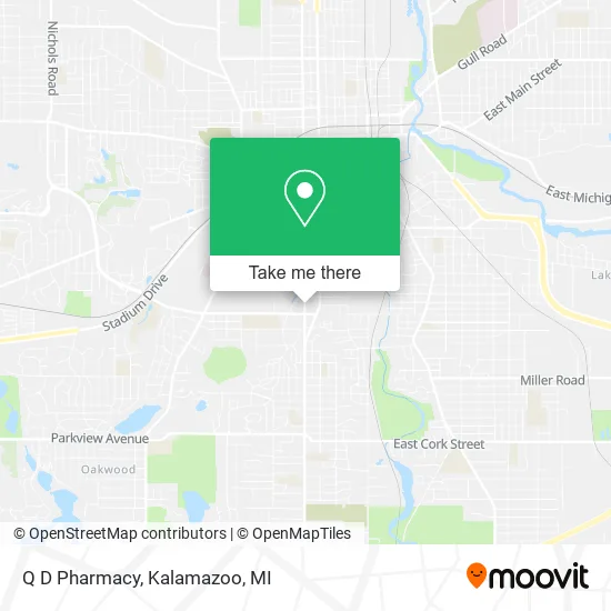 Q D Pharmacy map