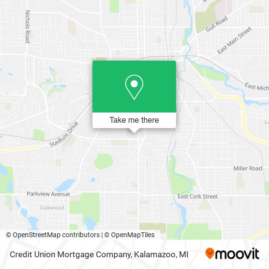 Credit Union Mortgage Company map