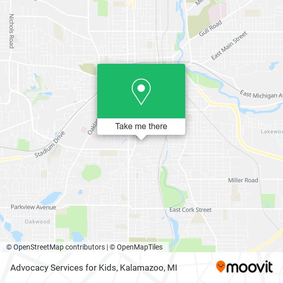 Advocacy Services for Kids map
