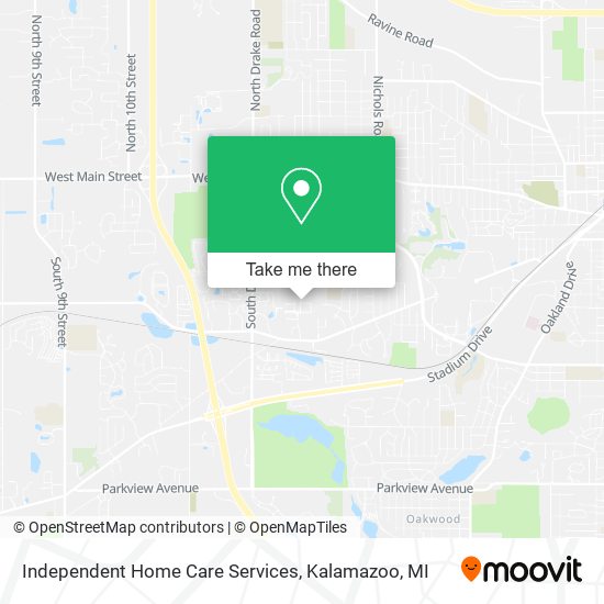 Mapa de Independent Home Care Services