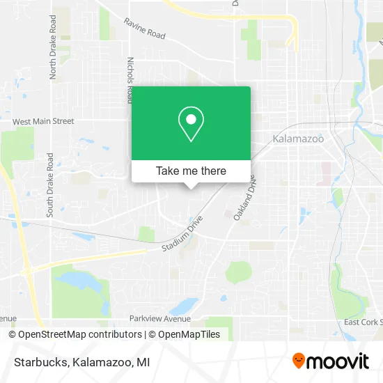 Starbucks map