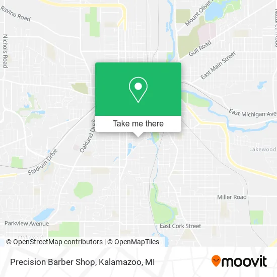 Precision Barber Shop map