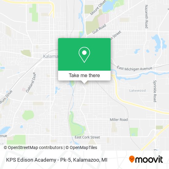 KPS Edison Academy - Pk-5 map