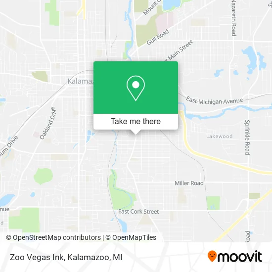 Mapa de Zoo Vegas Ink