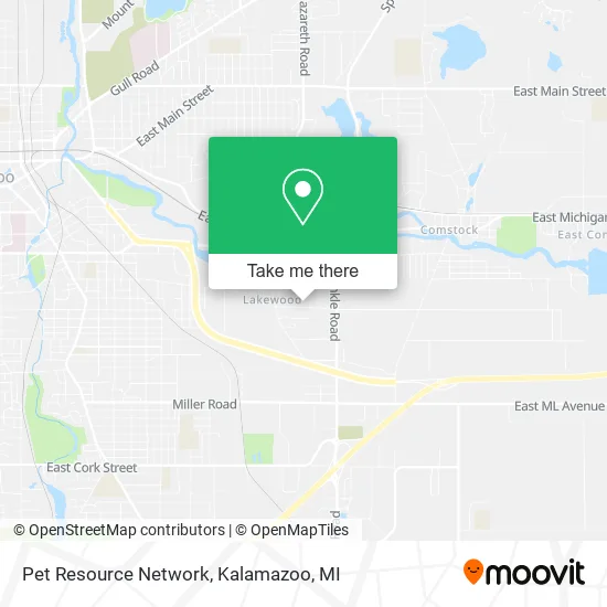 Mapa de Pet Resource Network