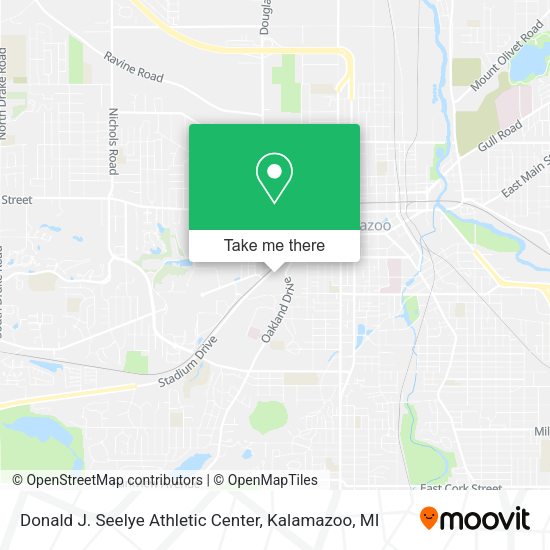 Mapa de Donald J. Seelye Athletic Center