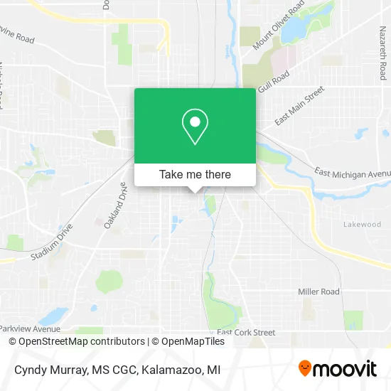 Mapa de Cyndy Murray, MS CGC