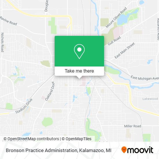 Mapa de Bronson Practice Administration
