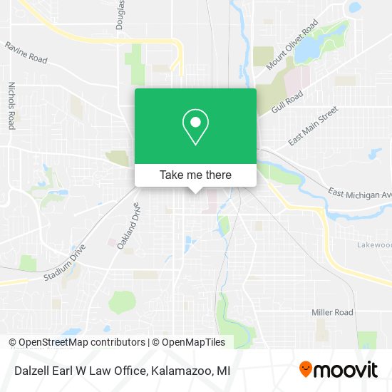 Dalzell Earl W Law Office map