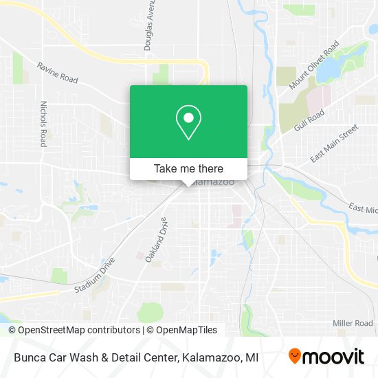 Mapa de Bunca Car Wash & Detail Center