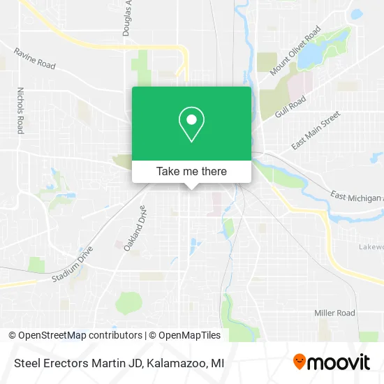 Steel Erectors Martin JD map