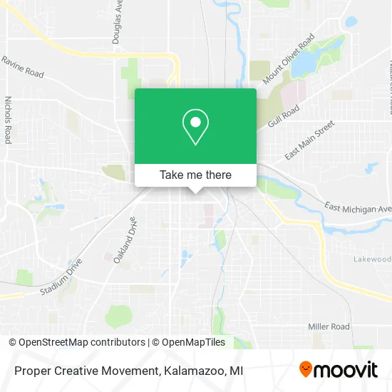 Proper Creative Movement map