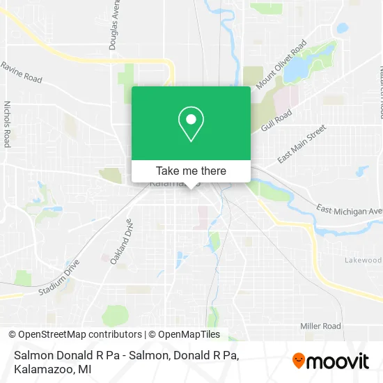 Mapa de Salmon Donald R Pa - Salmon, Donald R Pa