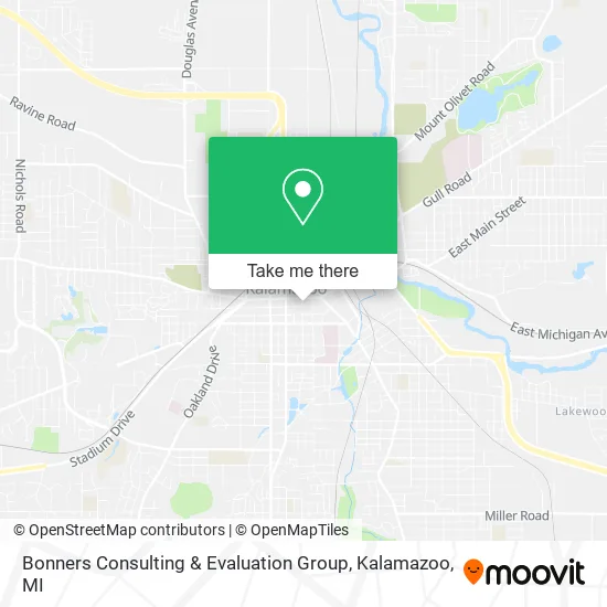 Mapa de Bonners Consulting & Evaluation Group