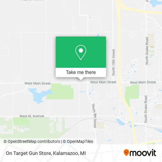 On Target Gun Store map
