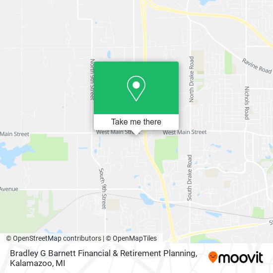 Mapa de Bradley G Barnett Financial & Retirement Planning
