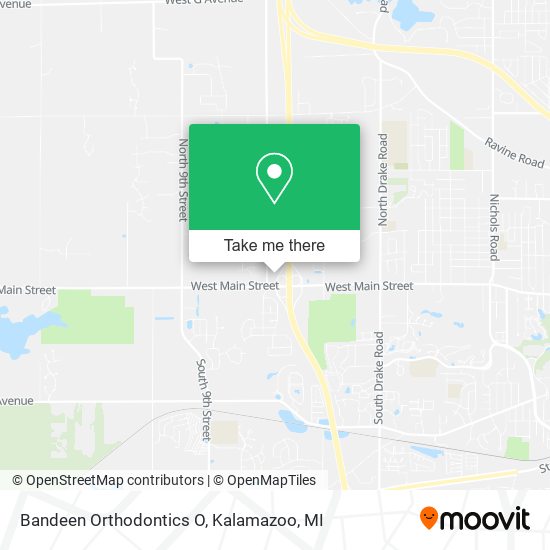 Bandeen Orthodontics O map