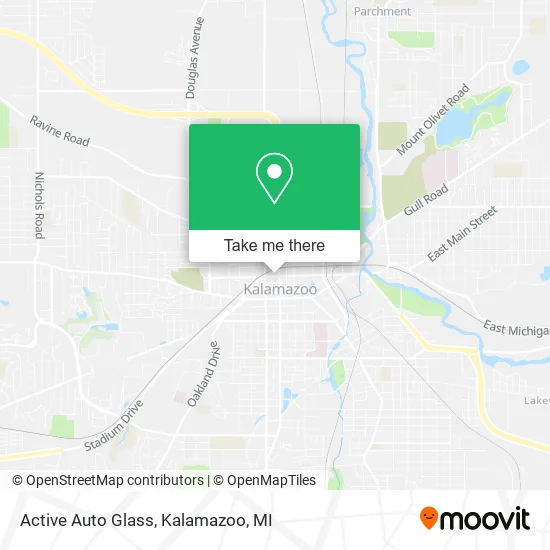 Active Auto Glass map