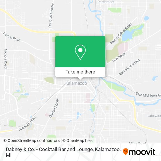 Dabney & Co. - Cocktail Bar and Lounge map