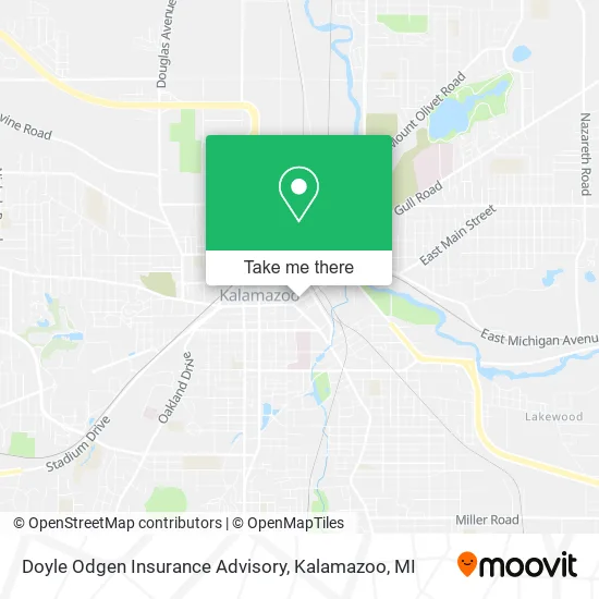 Doyle Odgen Insurance Advisory map