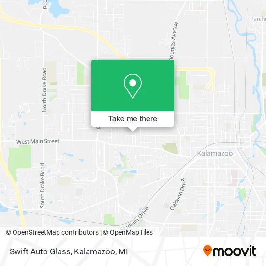 Swift Auto Glass map