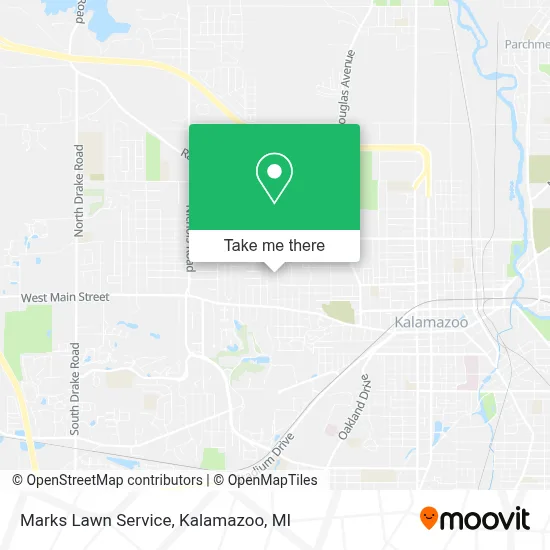 Marks Lawn Service map