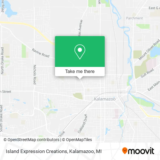 Island Expression Creations map