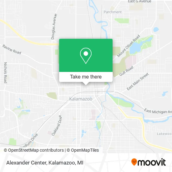 Alexander Center map