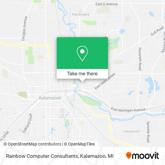 Mapa de Rainbow Computer Consultants