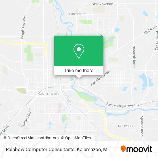 Mapa de Rainbow Computer Consultants