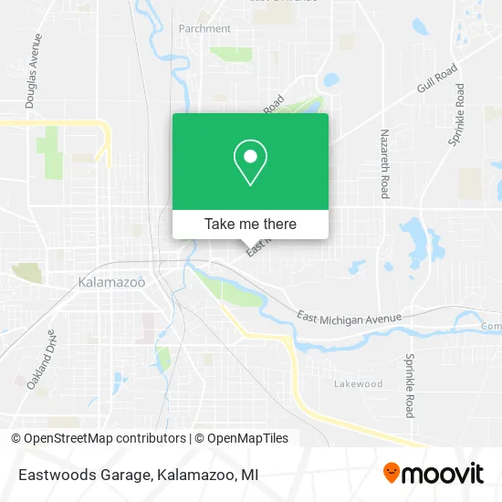 Mapa de Eastwoods Garage