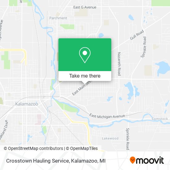Crosstown Hauling Service map