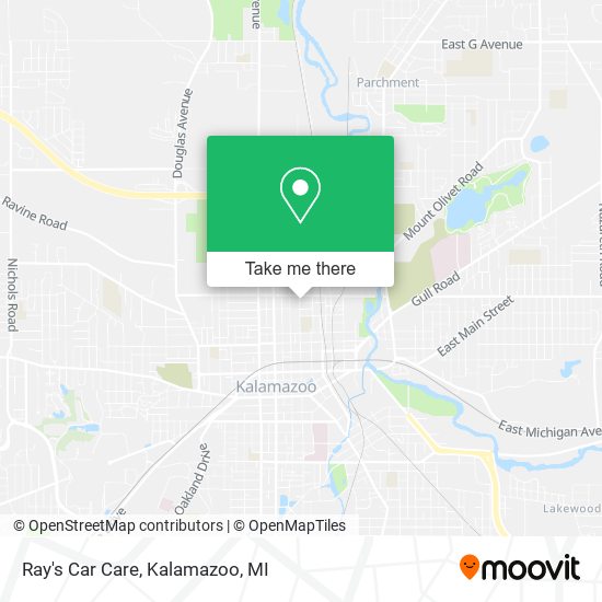 Ray's Car Care map