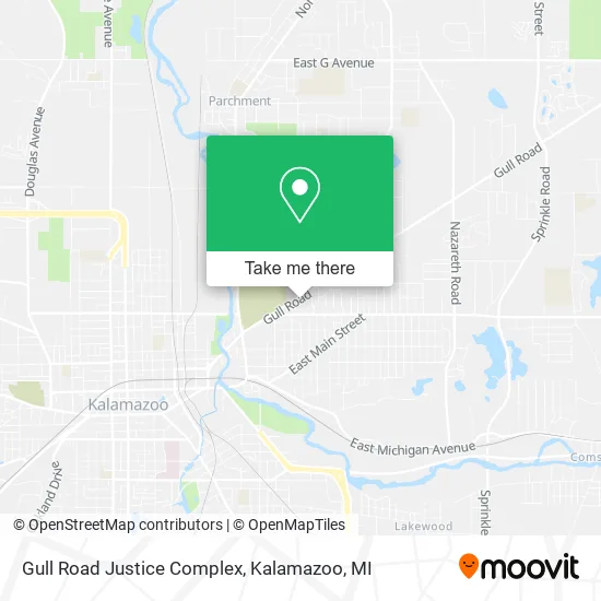 Mapa de Gull Road Justice Complex